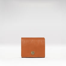 Load image into Gallery viewer, Trinity W1 Orange Leather Trifold Wallet
