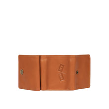 Load image into Gallery viewer, Trinity W1 Orange Leather Trifold Wallet

