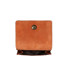 Load image into Gallery viewer, Trinity W1 Orange Leather Trifold Wallet
