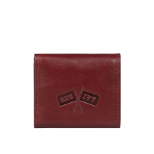 Load image into Gallery viewer, Trinity W1 Red Leather Trifold Wallet
