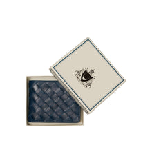 Load image into Gallery viewer, Andover W1 Blue Leather Bi-Fold Wallet
