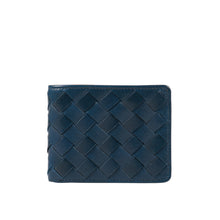 Load image into Gallery viewer, Andover W1 Blue Leather Bi-Fold Wallet
