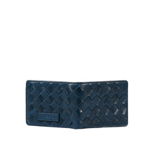 Load image into Gallery viewer, Andover W1 Blue Leather Bi-Fold Wallet
