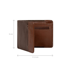 Load image into Gallery viewer, Andover W2 Brown Leather Trifold Wallet
