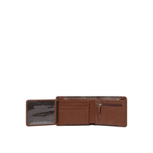 Load image into Gallery viewer, Andover W2 Brown Leather Trifold Wallet
