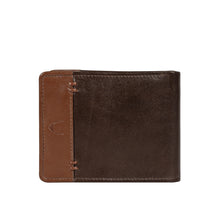 Load image into Gallery viewer, Andover W2 Brown Leather Trifold Wallet
