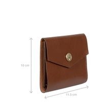 Load image into Gallery viewer, Andover W3 Brown Leather Trifold Wallet

