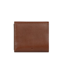 Load image into Gallery viewer, Andover W3 Brown Leather Trifold Wallet
