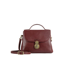 Load image into Gallery viewer, Marina Red Leather Crossbody
