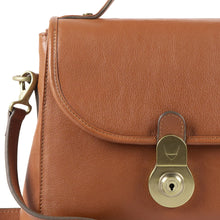 Load image into Gallery viewer, Marina Brown Leather Crossbody
