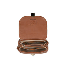Load image into Gallery viewer, Marina Brown Leather Crossbody

