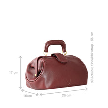 Load image into Gallery viewer, Sasha Red Leather Satchel
