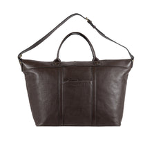Load image into Gallery viewer, Roberto Brown Leather Duffle Bag
