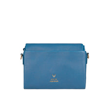 Load image into Gallery viewer, Lucina Blue Leather Shoulder Bag
