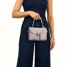 Load image into Gallery viewer, Terra 01 Pink Leather Shoulder Bag
