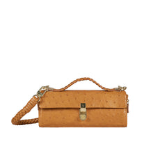 Load image into Gallery viewer, Terra W2 Tan Leather Sling Wallet
