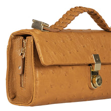 Load image into Gallery viewer, Terra W2 Tan Leather Sling Wallet
