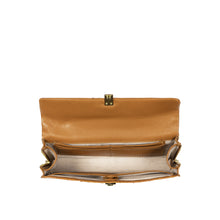 Load image into Gallery viewer, Terra W2 Tan Leather Sling Wallet
