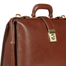 Load image into Gallery viewer, Patagonia 01 Tan Leather Briefcase
