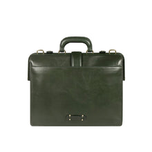 Load image into Gallery viewer, Patagonia 01 Green Leather Briefcase
