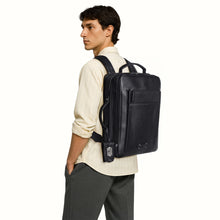 Load image into Gallery viewer, Patagonia 02 Black Leather Backpack
