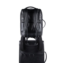 Load image into Gallery viewer, Patagonia 02 Black Leather Backpack
