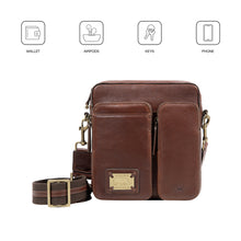 Load image into Gallery viewer, Okavango 01 Tan Leather Crossbody
