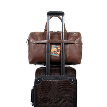 Load image into Gallery viewer, Okavango 02 Tan Leather Duffle Bag

