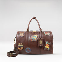 Load image into Gallery viewer, Okavango 02 Tan Leather Duffle Bag
