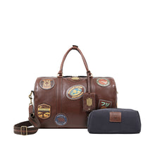 Load image into Gallery viewer, Okavango 02 Tan Leather Duffle Bag
