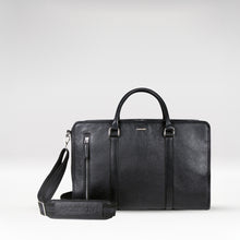 Load image into Gallery viewer, Patagonia 03 Black Leather Duffle Bag
