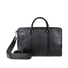Load image into Gallery viewer, Patagonia 03 Black Leather Duffle Bag
