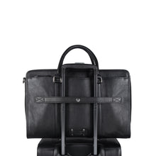 Load image into Gallery viewer, Patagonia 03 Black Leather Duffle Bag
