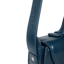 Load image into Gallery viewer, Alps 01 Blue Leather Shoulder Bag
