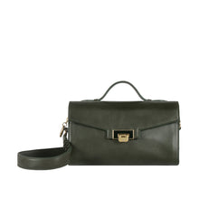 Load image into Gallery viewer, Alps 02 Green Leather Shoulder Bag
