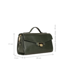 Load image into Gallery viewer, Alps 02 Green Leather Shoulder Bag
