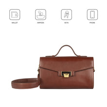 Load image into Gallery viewer, Alps 02 Tan Leather Shoulder Bag
