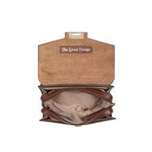 Load image into Gallery viewer, Alps 02 Tan Leather Shoulder Bag
