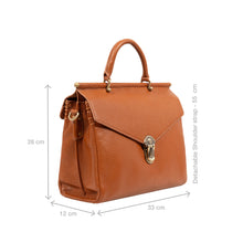 Load image into Gallery viewer, Kowloon 01 Orange Leather Saddle Bag
