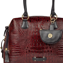 Load image into Gallery viewer, Kowloon 02 Red Leather Tote Bag
