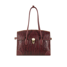 Load image into Gallery viewer, Kowloon 03 Red Leather Tote Bag
