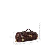 Load image into Gallery viewer, Louvre 01 Red Leather Sling Bag
