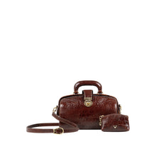 Load image into Gallery viewer, Louvre 03 Tan Leather Sling Bag
