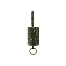 Load image into Gallery viewer, Louvre 03 Green Leather Sling Bag
