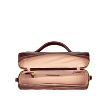 Load image into Gallery viewer, Rodos 01 Purple  Leather Shoulder Bag
