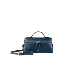 Load image into Gallery viewer, Rodos 01 Blue Leather Shoulder Bag
