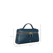 Load image into Gallery viewer, Rodos 01 Blue Leather Shoulder Bag
