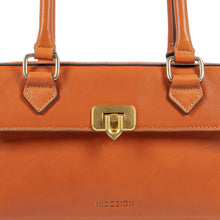Load image into Gallery viewer, Rodos 02 Orange Leather Tote Bag
