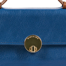 Load image into Gallery viewer, Alps W1 Blue Leather Trifold Wallet
