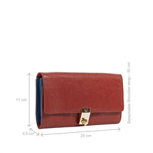 Load image into Gallery viewer, Alps W2 Red Leather Sling Wallet
